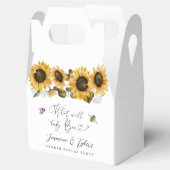 Bee Zonnebloem Geslacht Onthullen Partij Bedankdoosjes (Geopend)