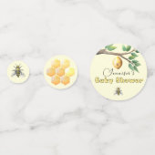 BeeBaby Shower Confetti (Achterkanten)