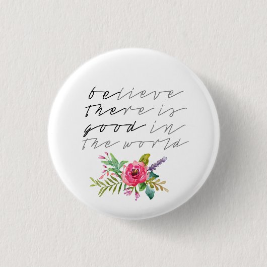 BEeBay is goed in de wereld Ronde Button 3,2 Cm (Voorkant)