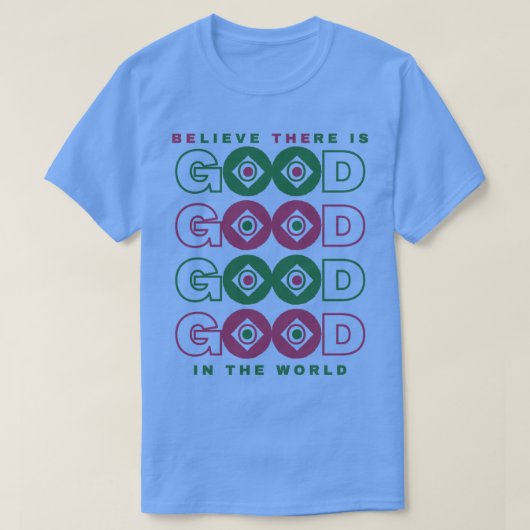 BEeBay is goed in de wereld T-shirt (Design voorkant)