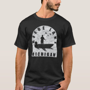Beebe Lake Vissen Michigan T-shirt