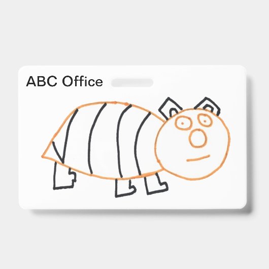 BeeBear Identificatiebadge Badge (Voorzijde)