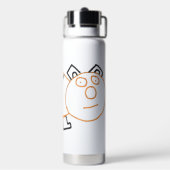BeeBear Thor Kopervacuüm geïsoleerde waterfles (Achterkant)