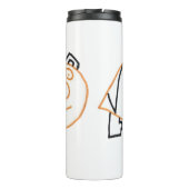BeeBear-waterfles Thermosbeker (Achterkant)