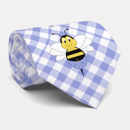 BeeBee Bumble Bee Stropdas (Opgerold)