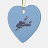 Beech B90 King Air Keramisch Ornament (Links)