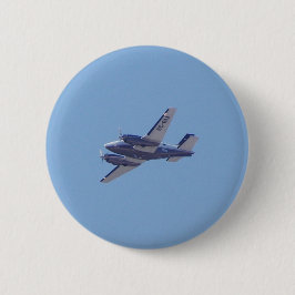 Beech B90 King Air Ronde Button 5,7 Cm