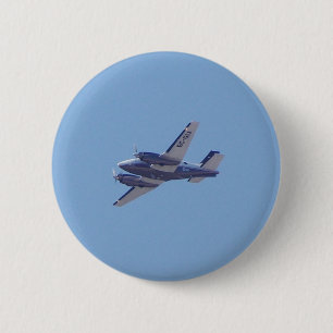 Beech B90 King Air Ronde Button 5,7 Cm