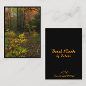 Beech Bossen ATC Visitekaartje (Voorkant / Achterkant)