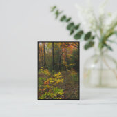 Beech Bossen ATC Visitekaartje (Staand voorkant)