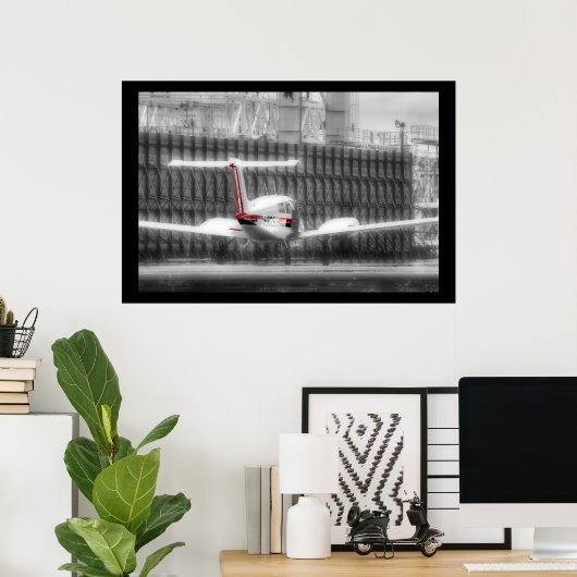 Beech Duchess 76 Poster (Thuiskantoor)