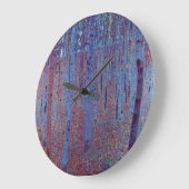 Beech Forest van Gustav Klimt, Art Nouveau Grote Klok (Hoek)