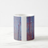 Beech Forest van Gustav Klimt,  Art Nouveau Koffiemok (Center)