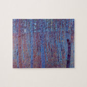 Beech Forest van Gustav Klimt,  Art Nouveau Legpuzzel (Horizontaal)
