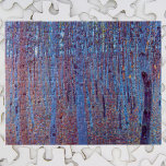 Beech Forest van Gustav Klimt,  Art Nouveau Legpuzzel<br><div class="desc">Het beukenbos (1902) van Gustav Klimt is een Victoriaans Era Symbolisme mooi kunstlandschapsschilderij met een natuur scène. Een donker bos met beukenbomen en bladeren 's nachts. Over de kunstenaar: Gustav Klimt (1862-1918) was een Oostenrijkse symbolistische schilder en een van de meest prominente leden van de beweging "Art Nouveau" in Wenen....</div>