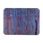 Beech Forest van Gustav Klimt, Art Nouveau Magneet (Horizontaal)