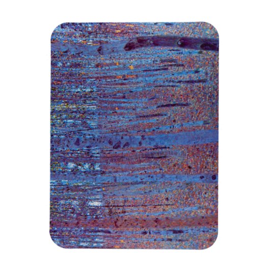 Beech Forest van Gustav Klimt, Art Nouveau Magneet (Verticaal)