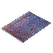 Beech Forest van Gustav Klimt, Art Nouveau Notitieboek (Linkerzijde)