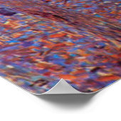 Beech Forest van Gustav Klimt, Art Nouveau Poster (Hoek)