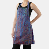 Beech Forest van Gustav Klimt,  Art Nouveau Schort (Insitu)