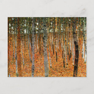 Beech Forest van Gustav Klimt Fine Art Briefkaart