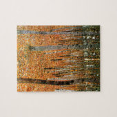 Beech Forest van Gustav Klimt Legpuzzel (Horizontaal)