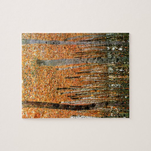 Beech Forest van Gustav Klimt Legpuzzel (Horizontaal)