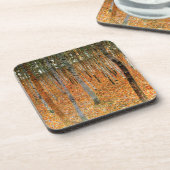 Beech Forest van Gustav Klimt Onderzetter (Linkerzijde)