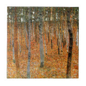 Beech Forest van Gustav Klimt Tegeltje (Voorkant)