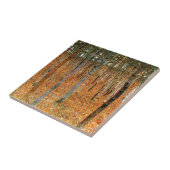 Beech Forest van Gustav Klimt Tegeltje (Zijkant)