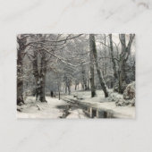Beech Forest, winter door Anders Andersen-Lundby Informatiekaartje (Voorkant)