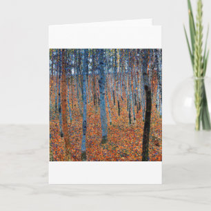 Beech Grove, Gustav Klimt Kaart