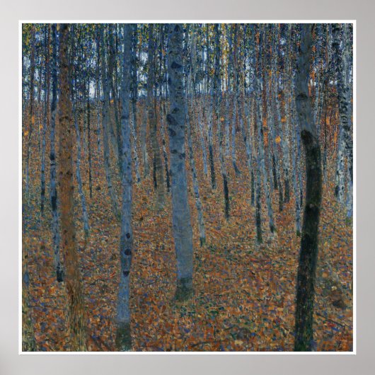 Beech Grove I Gustav Klimt Poster (Voorkant)