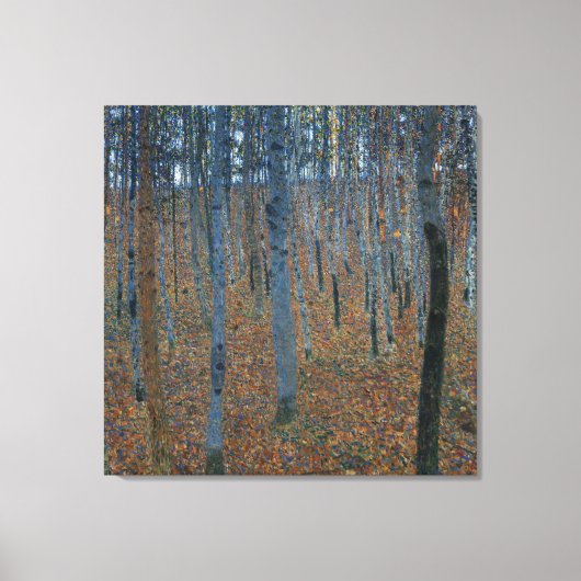 Beech Grove I van Gustav Klimt Canvas Afdruk (Voorkant)