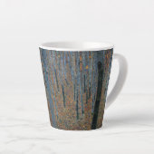 Beech Grove I van Gustav Klimt Latte Mok (Rechterhoek)