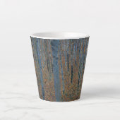 Beech Grove I van Gustav Klimt Latte Mok (Voorkant)