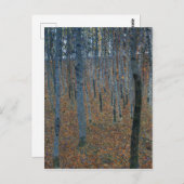 Beech Grove I van Gustav Klimt Painting Artwork Briefkaart (Voorkant / Achterkant)