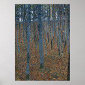 Beech Grove I van Gustav Klimt Painting Poster (Voorkant)