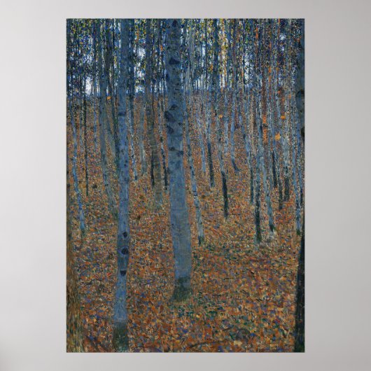 Beech Grove I van Gustav Klimt Painting Poster (Voorkant)
