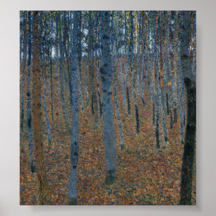Beech Grove I van Gustav Klimt Poster