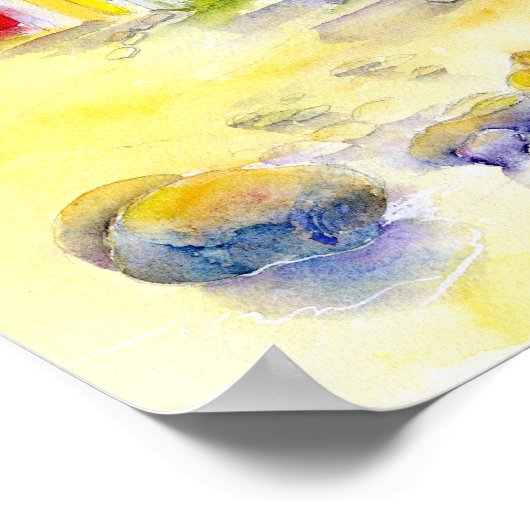 Beech Huts Poster (Hoek)