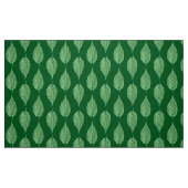 Beech Leaf Chalk Print, Deep Emerald Green Stof (Fat Quarter)