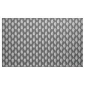 Beech Leaf Chalk Print, grijs / grijs en wit Stof (Yard (91,4 cm))