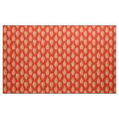 Beech Leaf Chalk Print, Mandarijns Oranje Stof (Yard (91,4 cm))