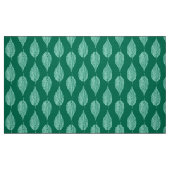 Beech Leaf Chalk Print, Turquoise en Aqua Stof (Fat Quarter)