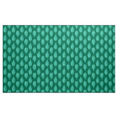 Beech Leaf Chalk Print, Turquoise en Aqua Stof (Yard (91,4 cm))