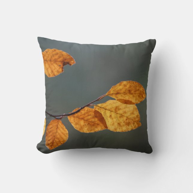 Beech leaf-kussen kussen (Voorkant)