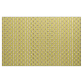 Beech leaf-patroon - Camel tan en bruin Stof (Yard (91,4 cm))