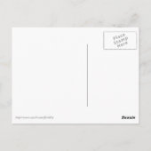 Beech leaf-patroon - Fuchsia roze en zilver Briefkaart (Achterkant)
