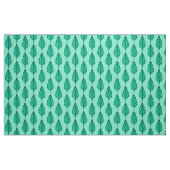 Beech leaf-patroon - Turquoise en aqua Stof (Fat Quarter)
